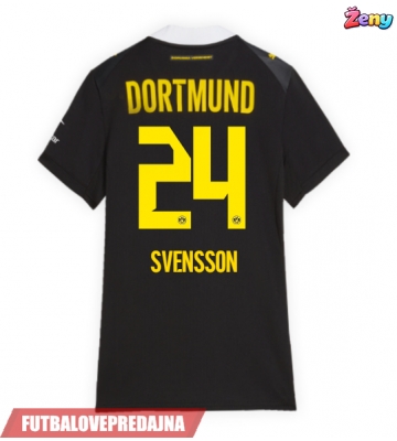 Lacne Ženy Futbalové dres Borussia Dortmund Daniel Svensson #24 2026-27 Krátky Rukáv - Preč